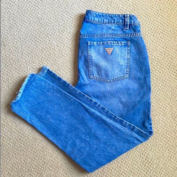 Guess Jeans Blue Tomboy Jeans - Picture 1 of 4